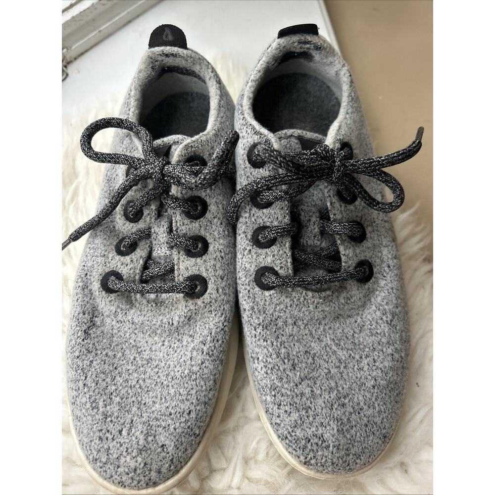 Allbirds Wool Runners Womens Sz 8 Gray Comfort Running Shoes Sneakers WR/W8 Lace